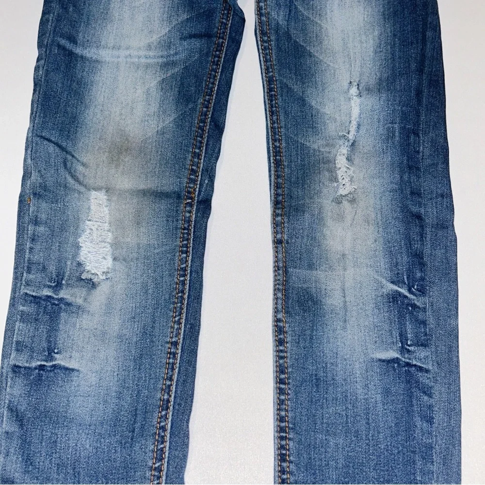 INDIGO REIN Girl's Skinny Jeans Anklet Size 7